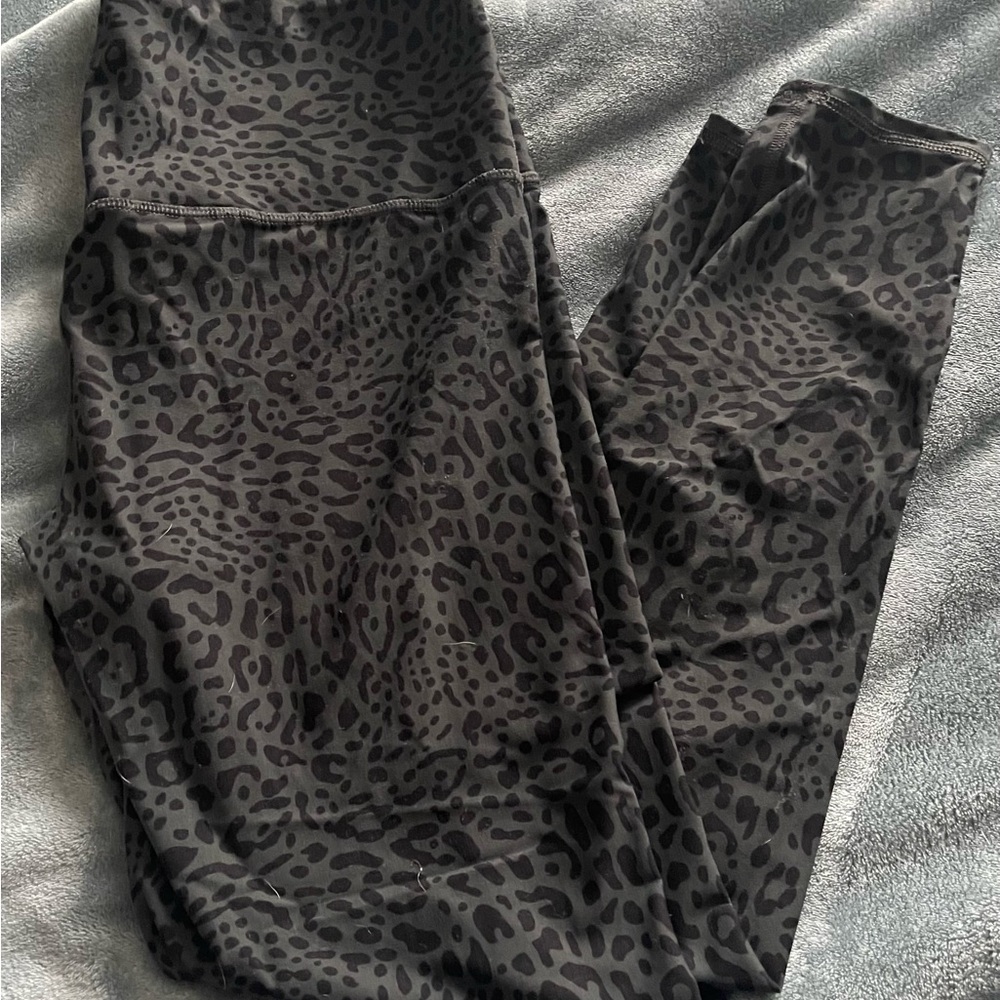 JoyLab Black Leopard Pattern Leggings